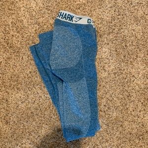 Gymshark blue marl full length leggings
